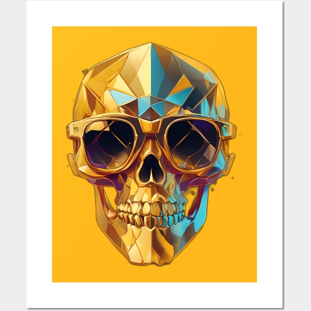 The Cool Skull Wall Art by SPIT-36